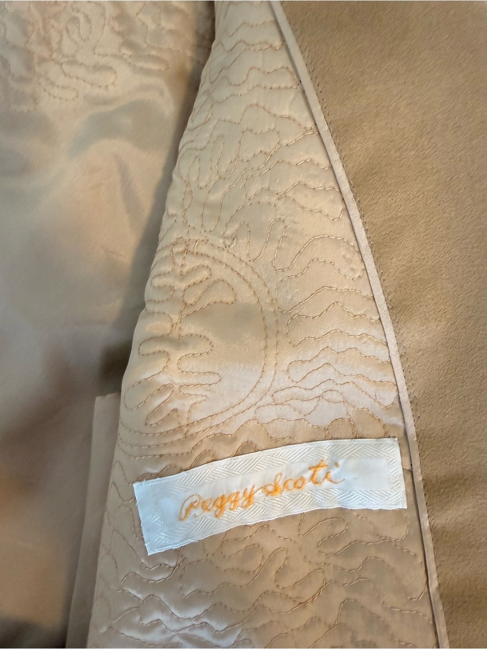 Women’s s Camel Blazer Jacket - Classic Single-Breasted Style - handmade no size - Picture 3 of 5